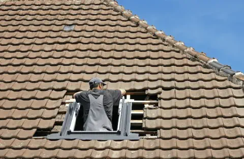 Pose de velux - Matha
